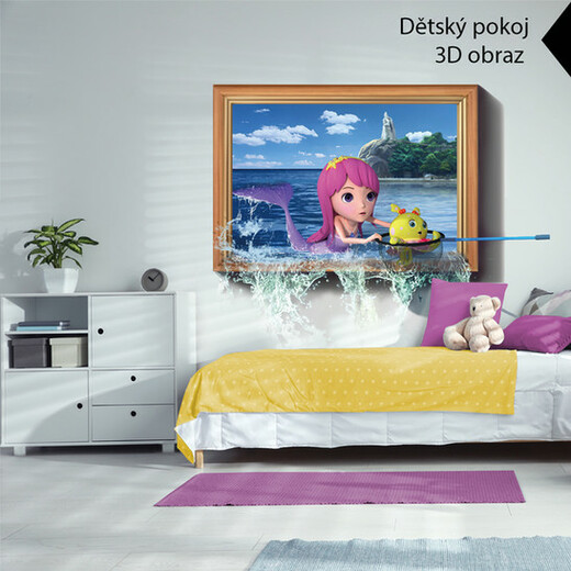 tisk-na-zed-detsky-pokoj-morska-panna.jpg